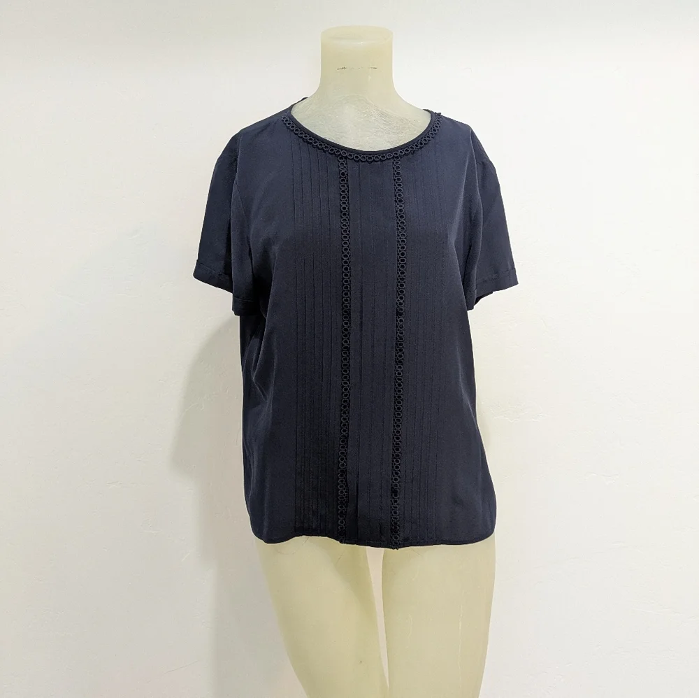 Brooks Brothers Navy Blue Women's Top Size 14